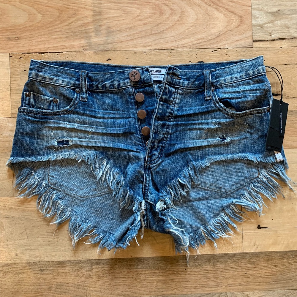 One Teaspoon Denim Shorts